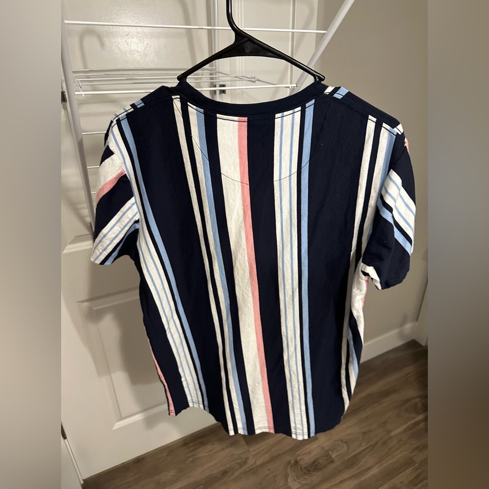 Men fashion free planet t shirt medium striped